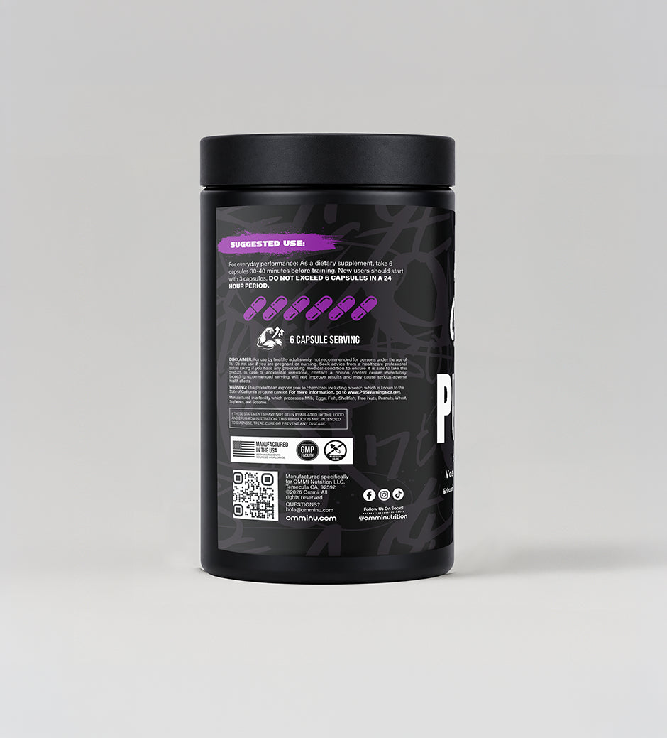 OMMI Pump - Advanced Vascular Support Capsules