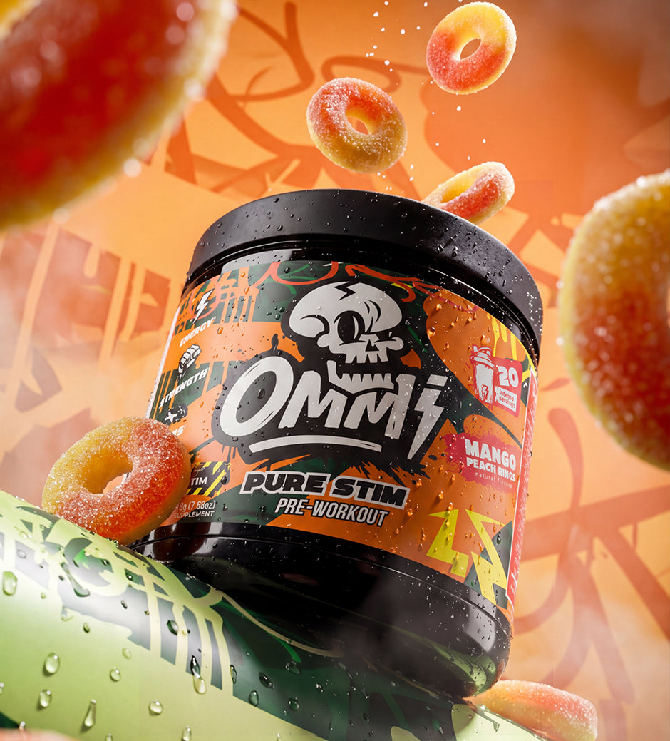OMMI PURE STIM– High-Stimulant Pre-Workout